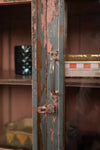 Blue & Pink Vintage Cabinet <p>W:78cm D:40cm H:123cm </p>