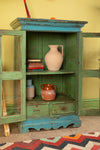 Vintage Light Blue Cabinet <p>W:80cm D:44cm H:120cm </p>