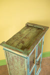 Vintage Light Blue Cabinet <p>W:80cm D:44cm H:120cm </p>
