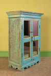 Vintage Light Blue Cabinet <p>W:80cm D:44cm H:120cm </p>