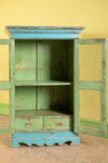 Vintage Light Blue Cabinet <p>W:80cm D:44cm H:120cm </p>