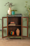 Blue & Yellow Vintage Cabinet <p>W:69cm D:38cm H:110cm </p>