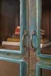 Blue & Yellow Vintage Cabinet <p>W:69cm D:38cm H:110cm </p>
