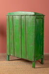 Bright Green Vintage Cabinet <p>W:61cm D:30cm H:84cm </p>