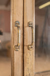 Vintage Cream Mirrored Almirah <p>W:90cm D:50cm H:178cm </p>