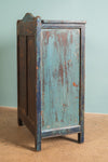 Vintage Dark Blue Side Cabinet <p>W:43cm D:34cm H:85cm </p>