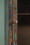 Vintage Dark Blue Side Cabinet <p>W:43cm D:34cm H:85cm </p>