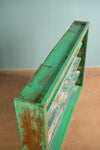 Vintage Green Wall Shelves <p>W:152cm D:21cm H:98cm </p>