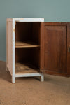 Blue & Pink Vintage Side Cupboard <p>W:41cm D:41cm H:81cm </p>