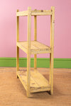 Yellow Vintage Baker Shelves <p>W:64cm D:30.5cm H:103cm </p>