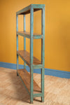Vintage Turquoise Baker Shelf