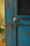 Blue Vintage Side Cabinet