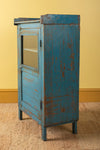 Blue Vintage Side Cabinet