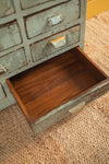 Light Blue Vintage Drawer Unit