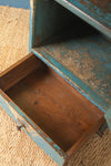 Vintage Blue Side Cabinet