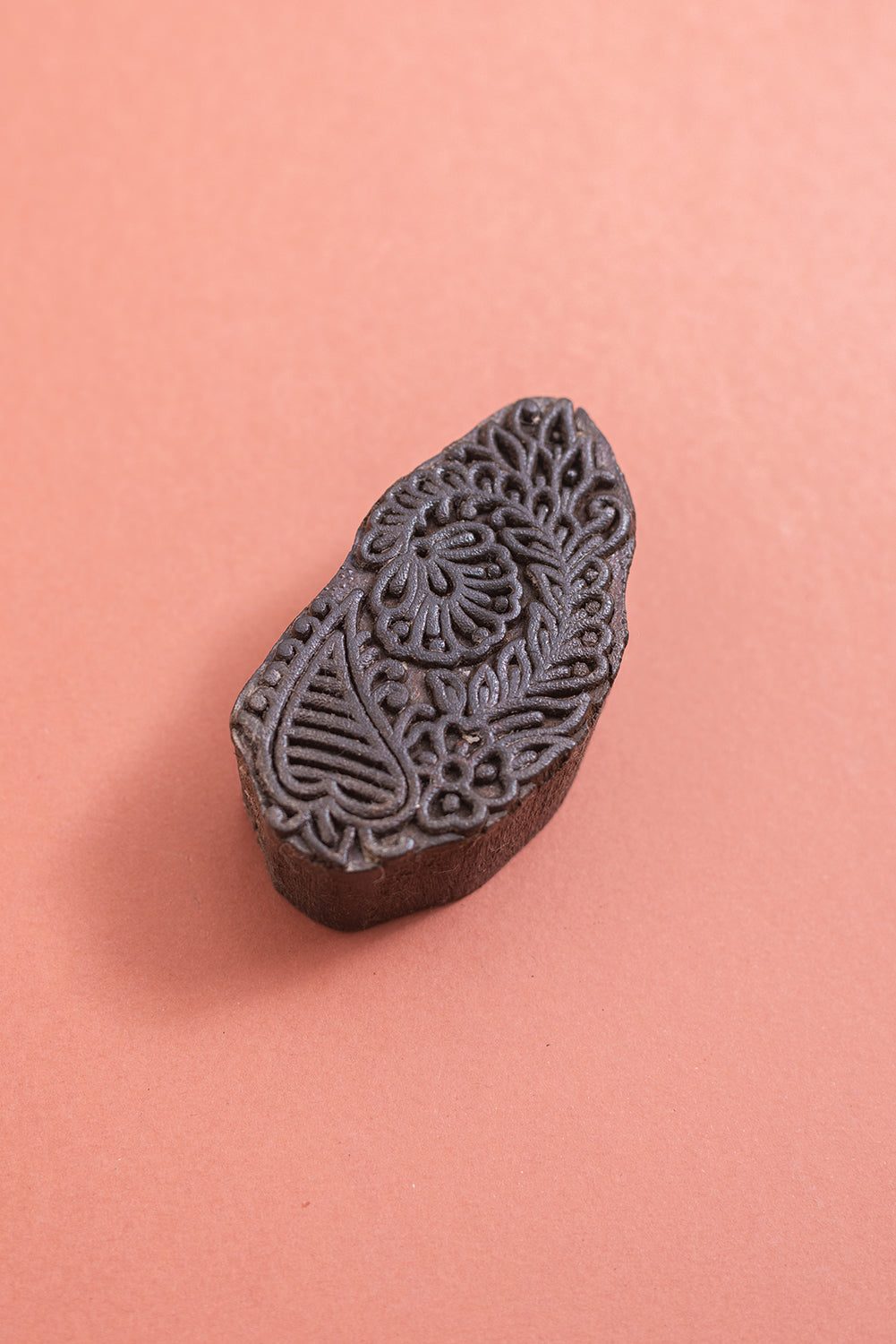 Vintage Mini Wooden Printing Block - 373