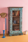 Vintage Blue Showcase <p>W:35cm D:22cm H:70cm </p>