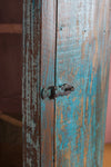 Vintage Blue Showcase <p>W:35cm D:22cm H:70cm </p>