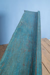 Red & Blue Vintage Wall Showcase <p>W:181cm D:22cm H:88cm </p>