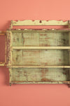 Vintage Pale Green Wall Cabinet <p>W:60cm D:13cm H:63cm </p>