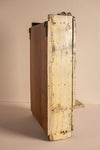 Vintage Cream Wall Showcase with Drawer <p>W:36cm D:20cm H:67cm </p>