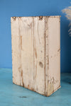 Vintage White Wall Showcase <p>W:33.5cm D:18cm H:53cm </p>