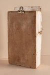 Cream Vintage Wall Showcase with Cubby <p>W:22cm D:10cm H:41cm </p>