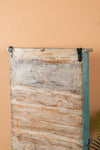 Vintage Light Blue Wall Showcase <p>W:53cm D:14cm H:115cm </p>