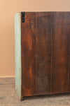 Pale Blue Vintage Wall Showcase <p>W:137cm D:19cm H:69cm </p>