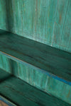 Blue Vintage Wall Showcase <p>W:186cm D:23cm H:96cm </p>