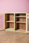 Green & Yellow Vintage Cabinet <p>W:82cm D:23cm H:63cm </p>
