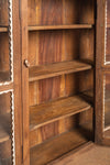 Vintage Wooden Wall Showcase <p>W:138cm D:21cm H:92cm </p>
