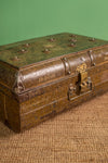 Vintage Brown Iron Trunk