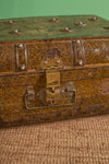 Vintage Brown Iron Trunk