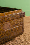 Vintage Brown Iron Trunk