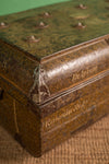 Vintage Brown Iron Trunk