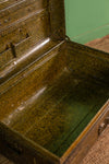 Vintage Brown Iron Trunk