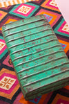 Vintage Green Iron Trunk