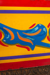 Blue & Yellow Fairground Rounding Board - 02