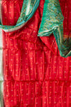 Vintage Silk Sari - 5 Metres Long - 1850