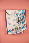 Vintage Rayon Sari - 5 Metres Long - 4546