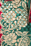 Vintage Rayon Sari - 5 Metres Long - 4552