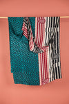 Vintage Rayon Sari - 5 Metres Long - 4651