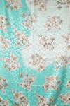 Vintage Rayon Sari - 5 Metres Long - 4692