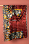 Vintage Rayon Sari - 5 Metres Long - 4699