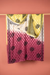 Vintage Rayon Sari - 5 Metres Long - 4702