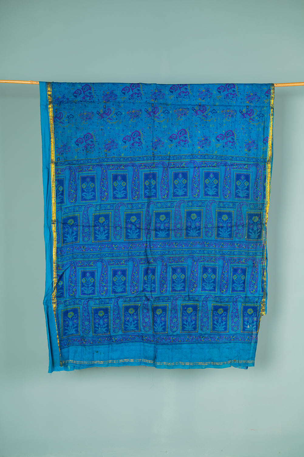 Vintage Silk Sari - 5 Metres Long - 1968