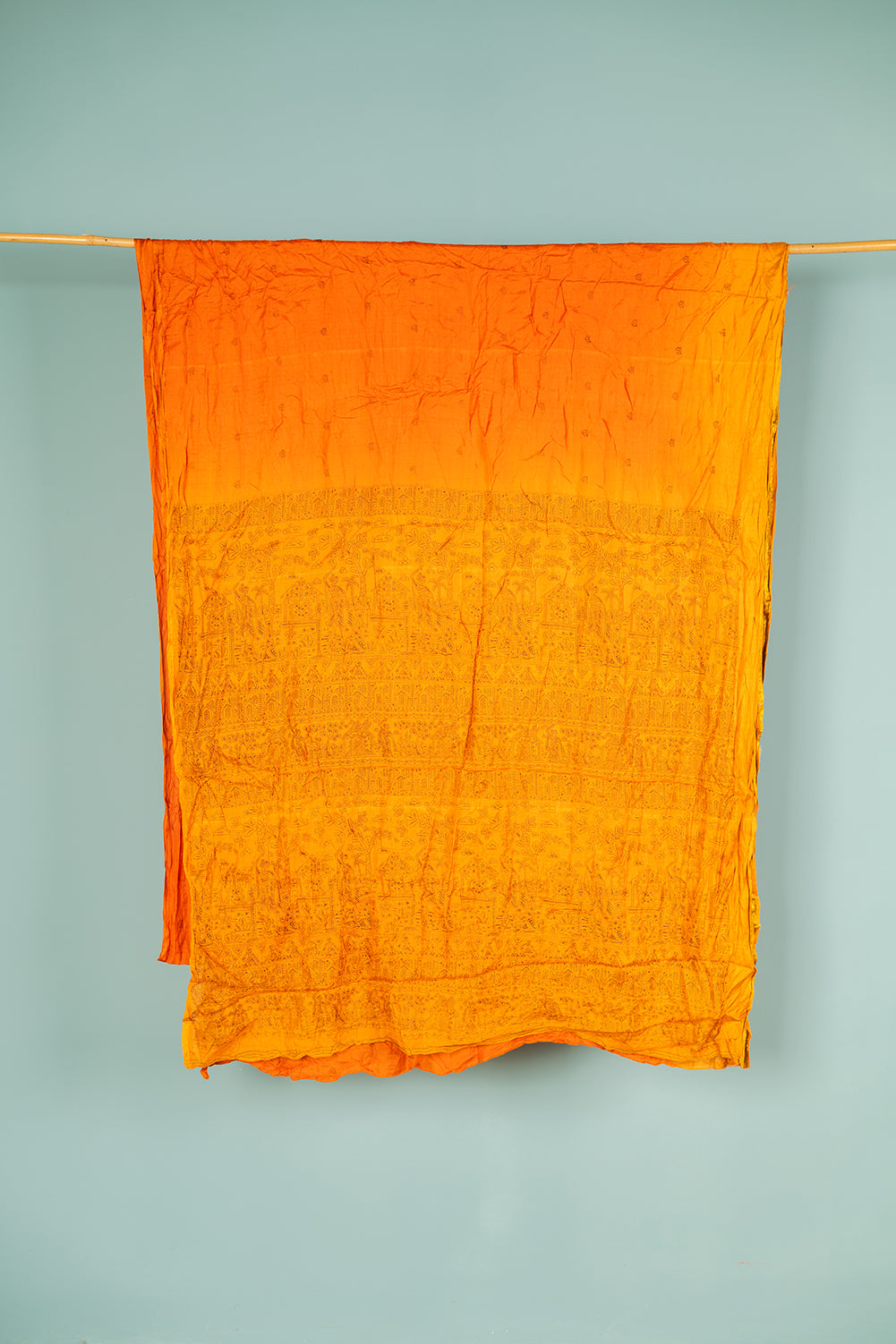 Vintage Silk Sari - 5 Metres Long - 1974
