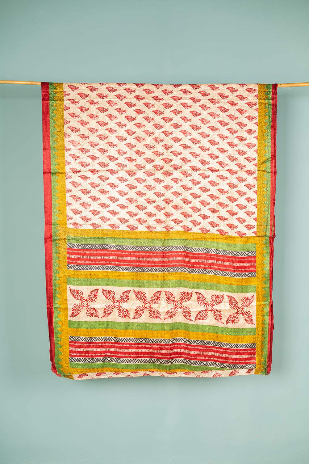 Vintage Silk Sari - 5 Metres Long - 1976