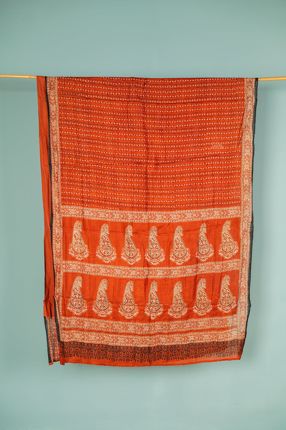 Vintage Silk Sari - 5 Metres Long - 1977